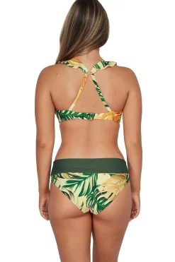 Willa Wireless Bralette Bikini Top (D+ Cup)