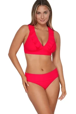 Willa Wireless Bralette Bikini Top (E-H Cup)
