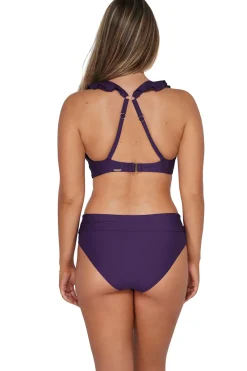 Willa Wireless Bralette Bikini Top (D+ Cup)