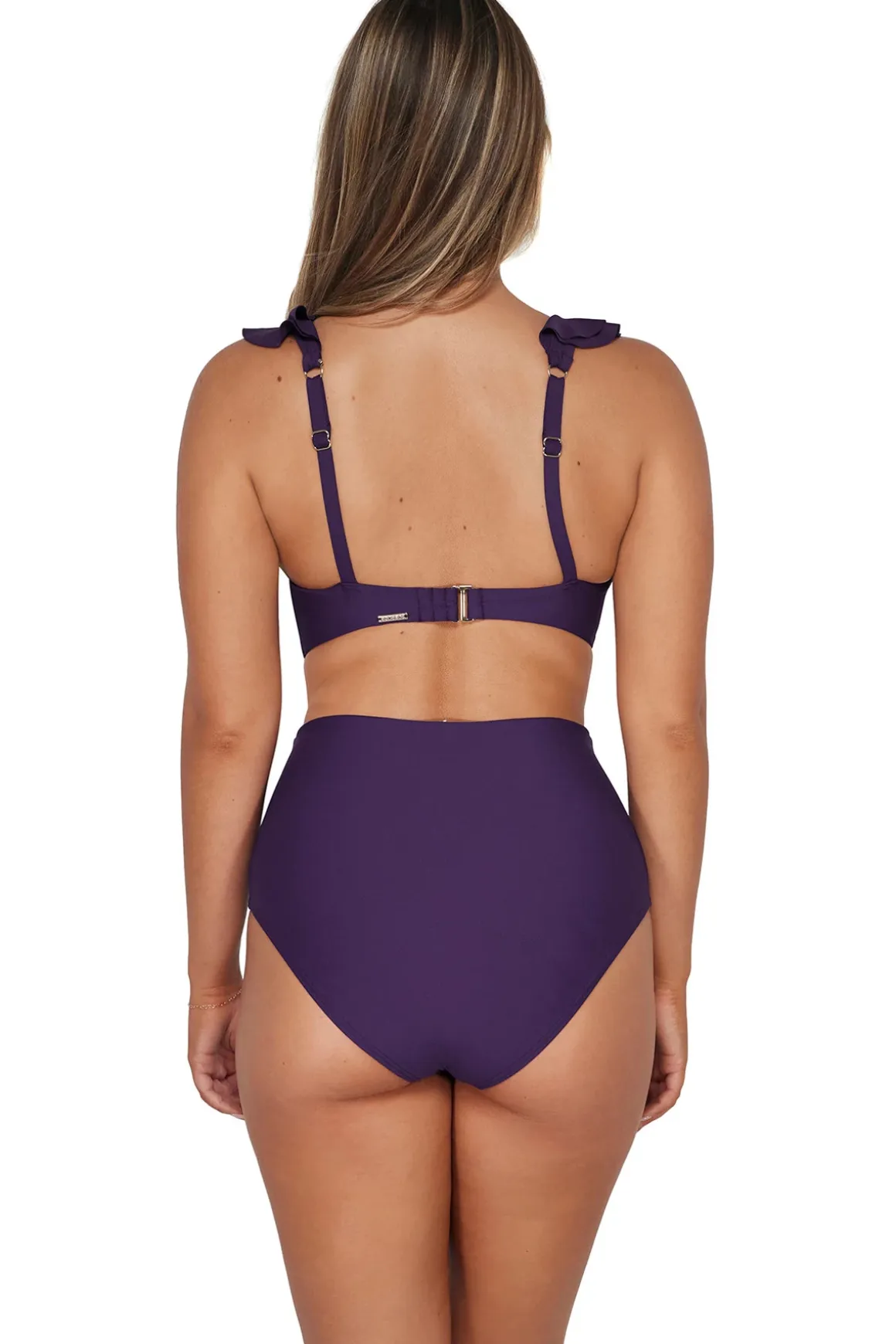 Willa Wireless Bralette Bikini Top (D+ Cup)