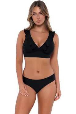 Willa Wireless Bralette Bikini Top (E-H Cup)