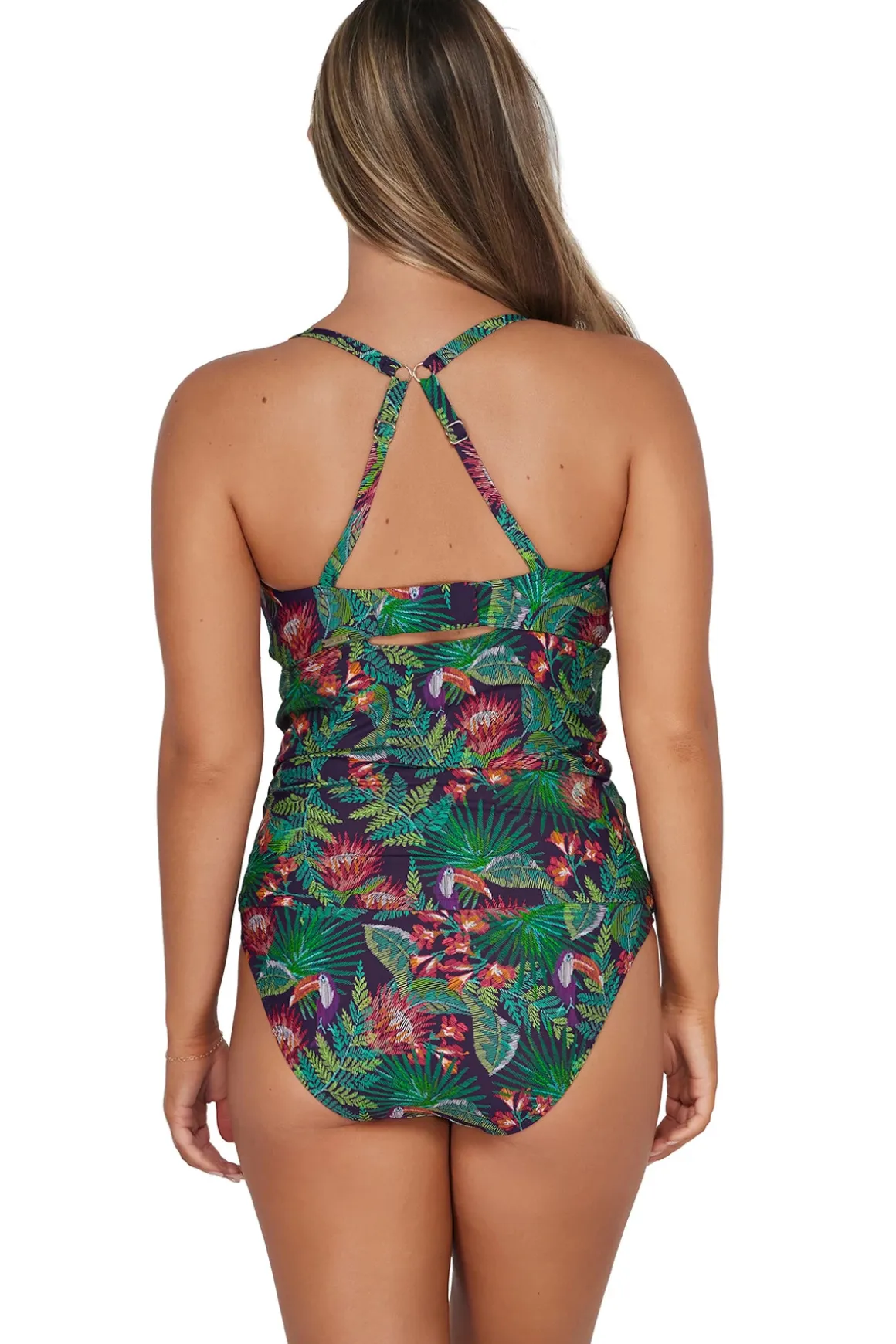 Zuri V-Wire Tankini Top (D+ Cup)
