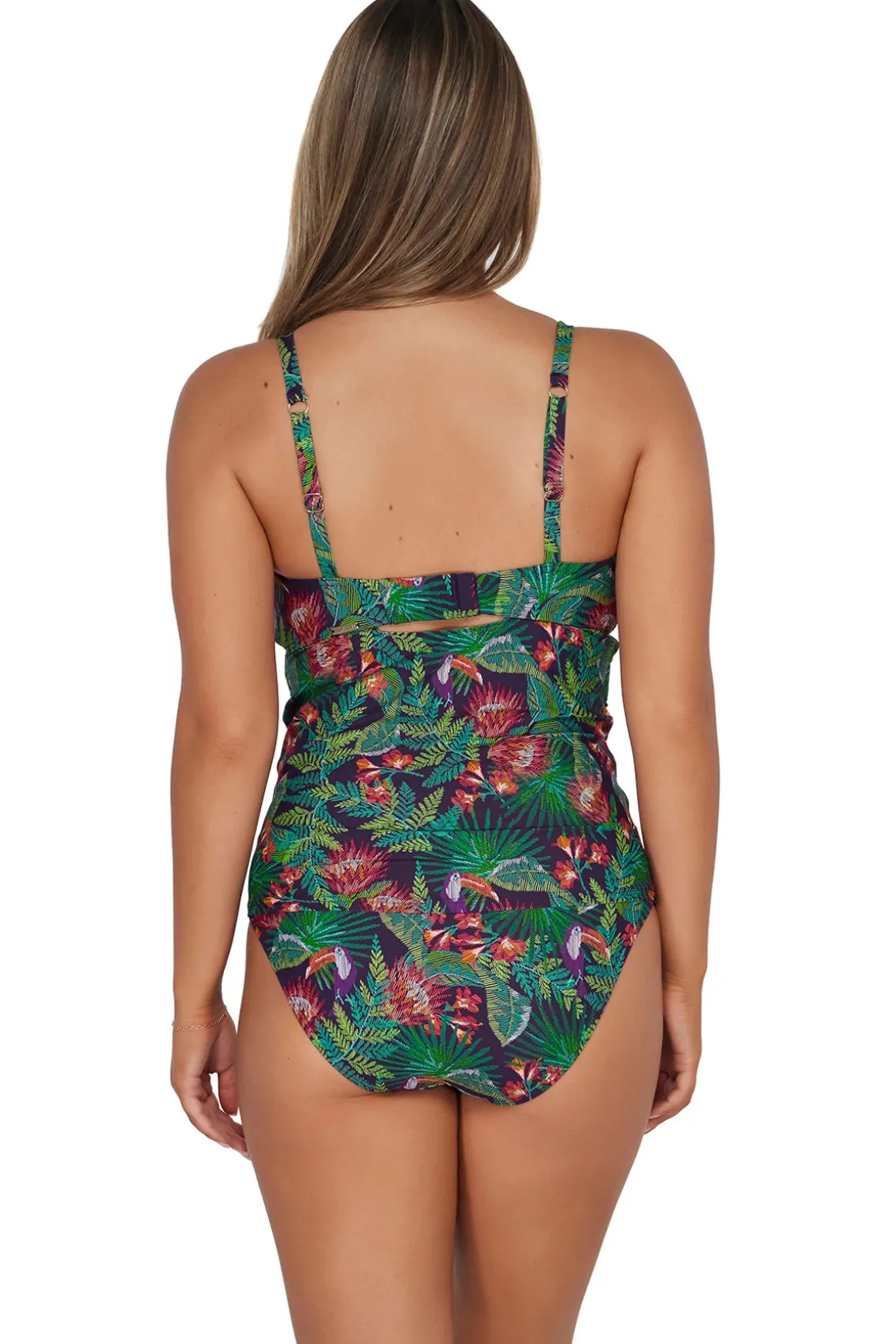 Zuri V-Wire Tankini Top (D+ Cup)