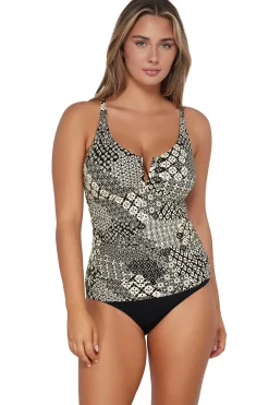 Zuri V-Wire Tankini Top (E-H Cup)